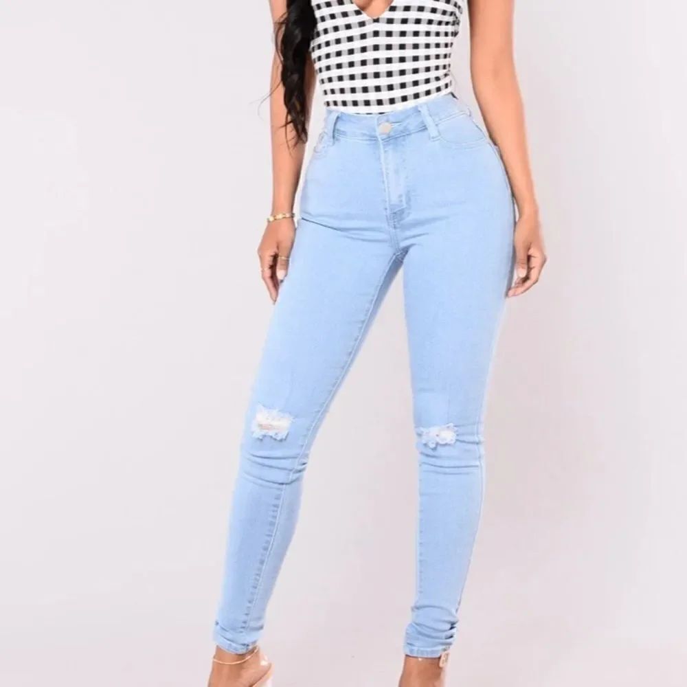 FASHION NOVA - Do My Dance High Waist Jeans